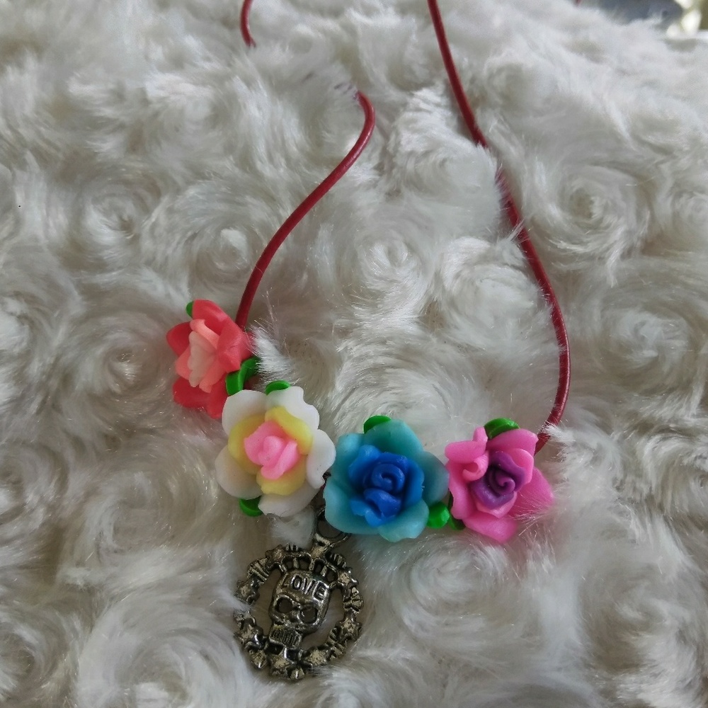 Halloween/Day of The Dead Necklace - Picture 3 of 4